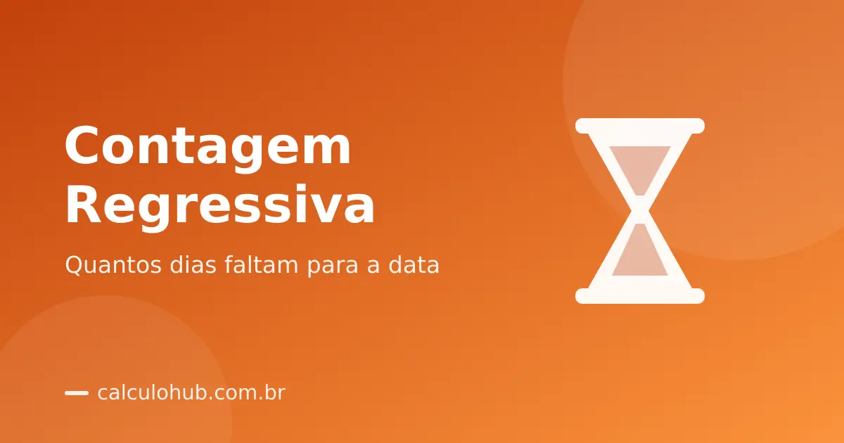 Contagem Regressiva: Quantos Dias Faltam para uma Data