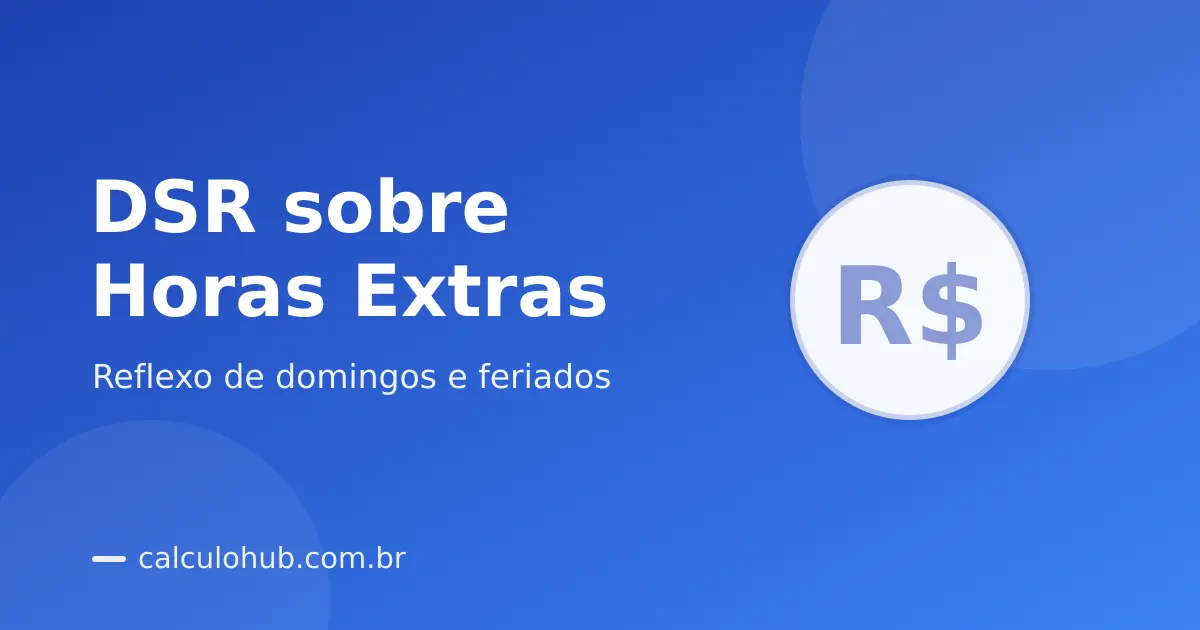 DSR sobre Horas Extras e Comissões: Como Calcular