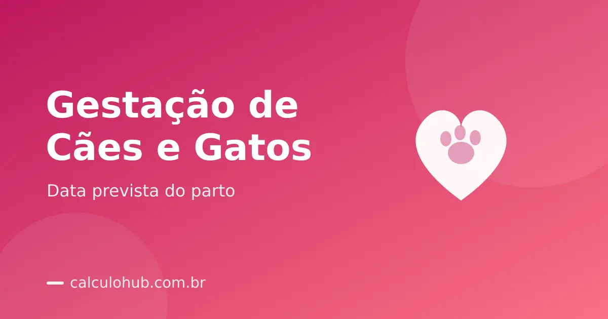 Gestação de Cadela e Gata: Duração e Data do Parto