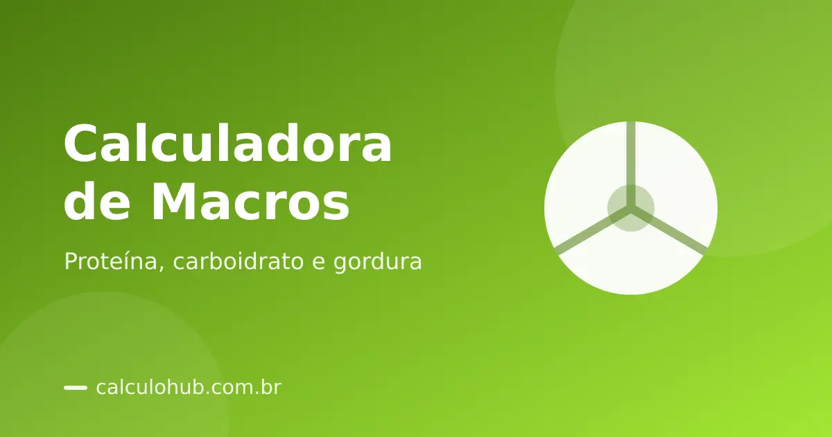 Como Calcular Seus Macros (Proteína, Carboidrato e Gordura)